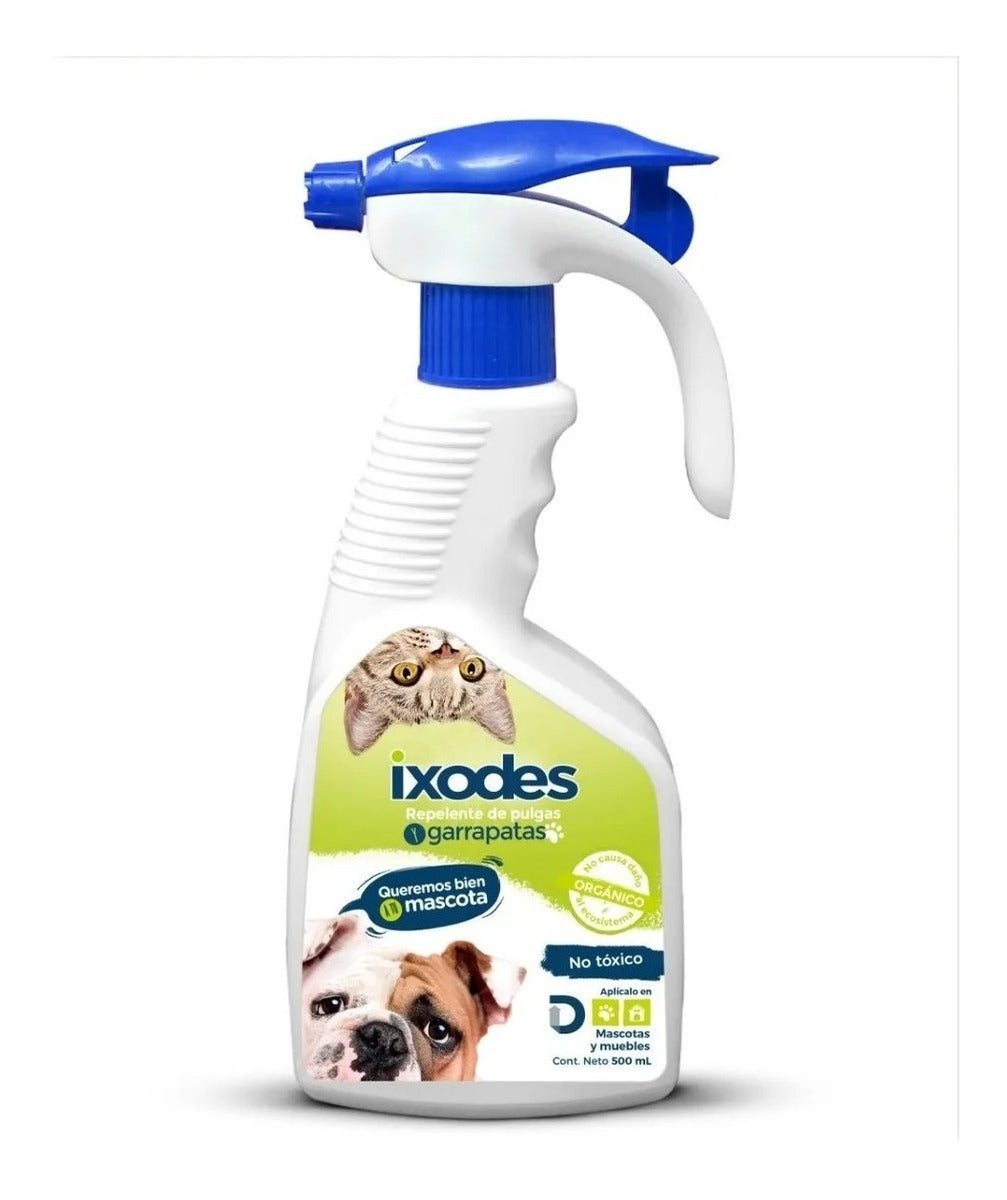 Ixodes Repelente de pulgas y garrapatas / 500 ml