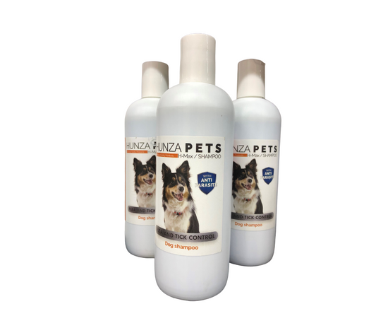 Shampoo anti pulgas / Hunza Pets / 400 ml