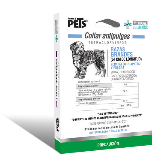 Collar anti-pulgas para perro grande - Medical Solutions