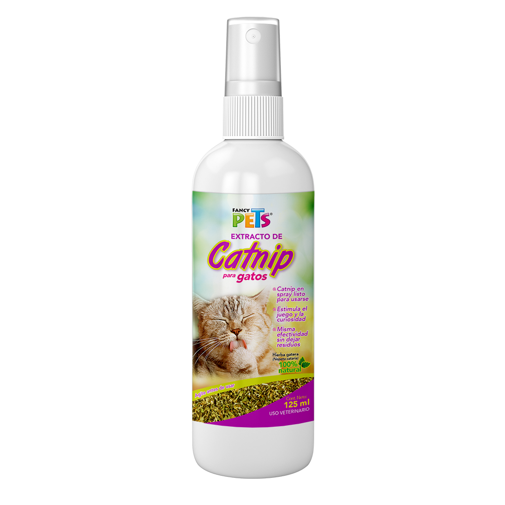 Catnip en espray para gatos / Fancy Pets / 125 ml