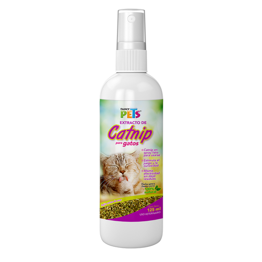 Catnip en espray para gatos / Fancy Pets / 125 ml