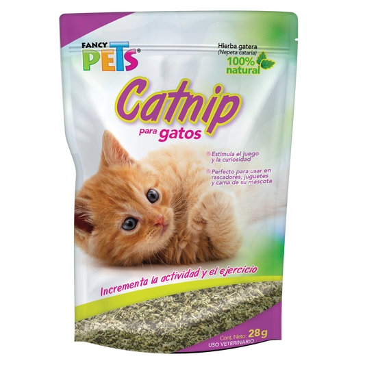 Catnip para gatos / Fancy Pets / 28 gr