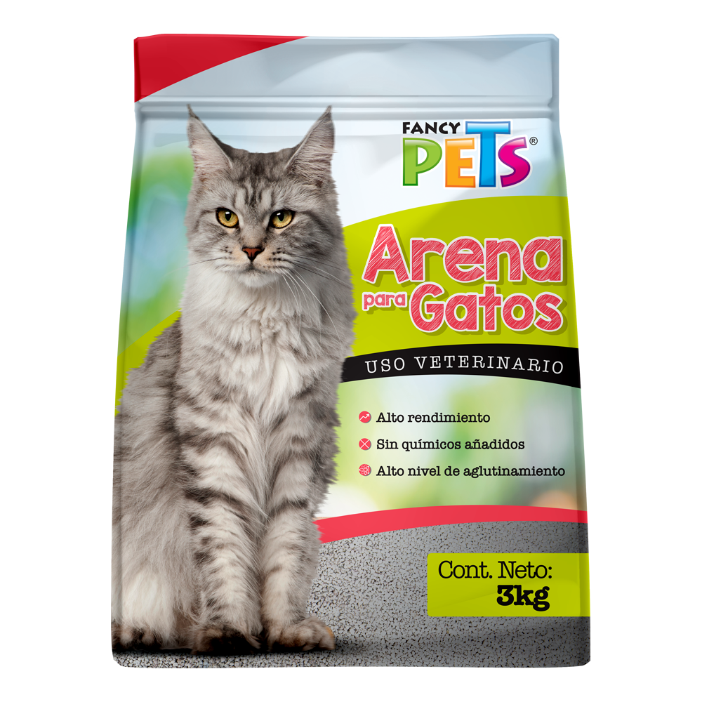 Arena para gatos 3 kg