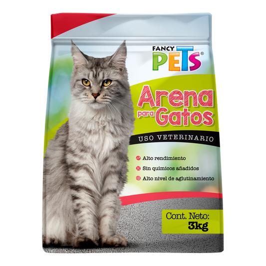 Arena para gatos 3 kg