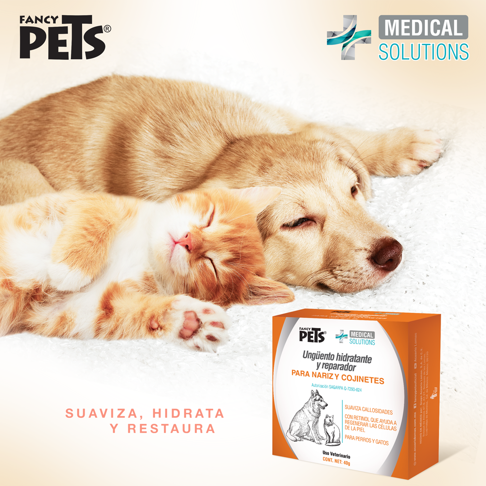 Ungüento hidratante para patitas y nariz / Fancy Pets / 40 gr