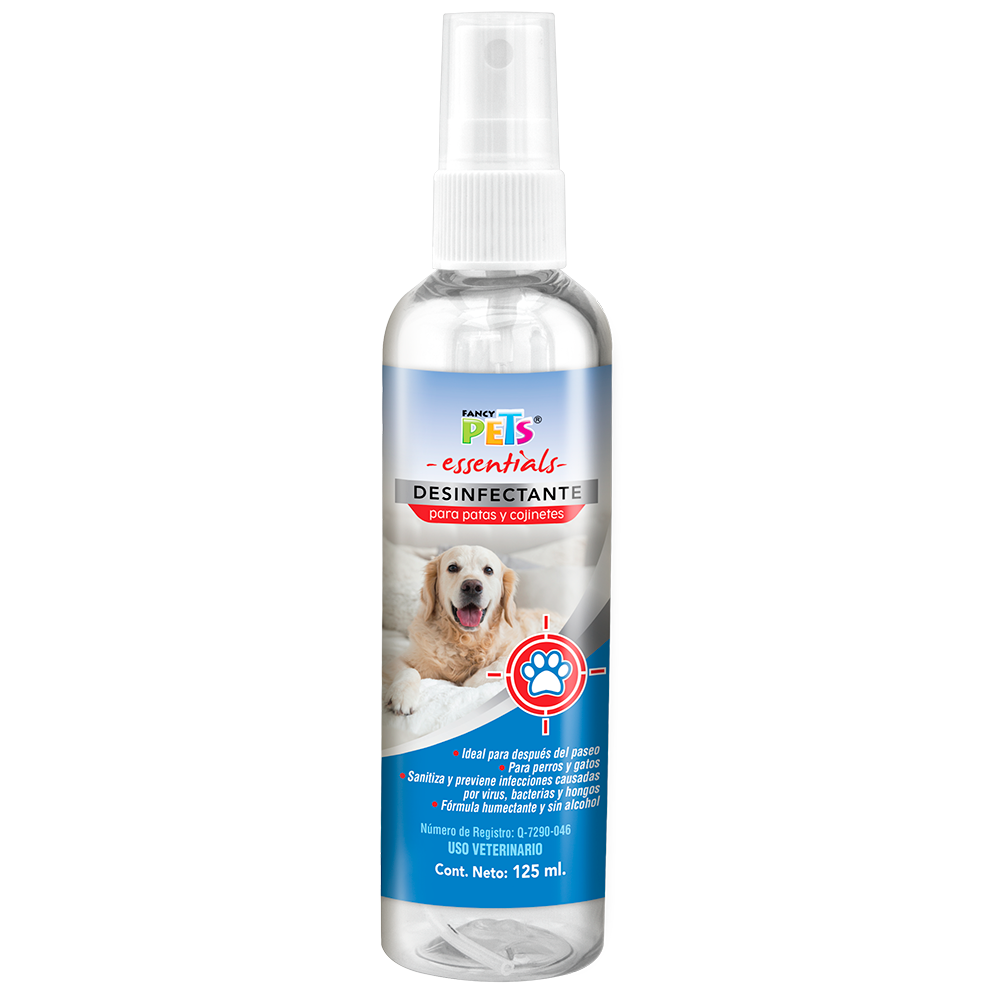 Desinfectante para patas y cojinetes / Fancy Pets / 125 ml