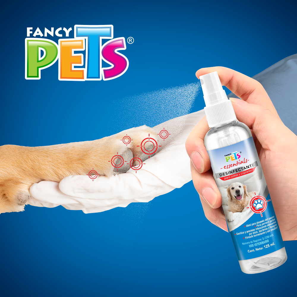 Desinfectante para patas y cojinetes / Fancy Pets / 125 ml