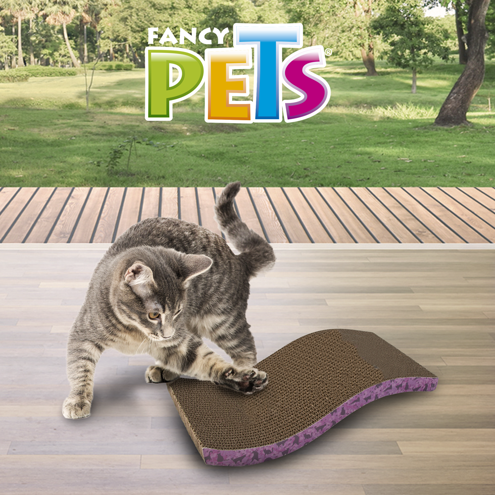 Rascador para gato / Ondas / 1 pz