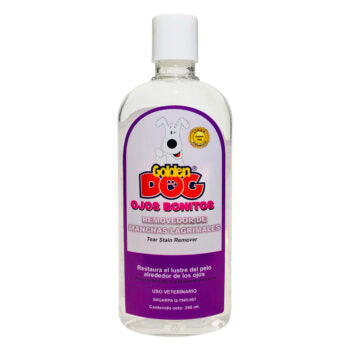 Removedor manchas lagrimales / Ojos bonitos / Golden Dog / 240 ml