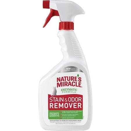 Removedor de olores y manchas para gatos / Nature´s Miracle / 946 ml