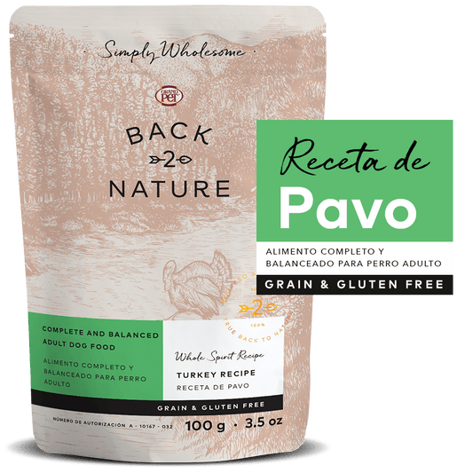 Grand Pet Back 2 Nature / Sobre de alimento / Pavo