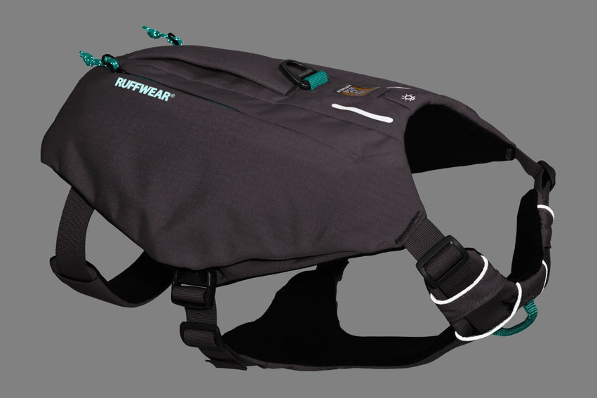 Pechera Minimalista Switchbak en Gris (Granite Gray) de Ruffwear