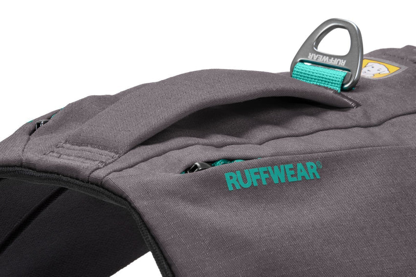 Pechera Minimalista Switchbak en Gris (Granite Gray) de Ruffwear