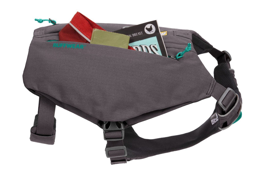 Pechera Minimalista Switchbak en Gris (Granite Gray) de Ruffwear