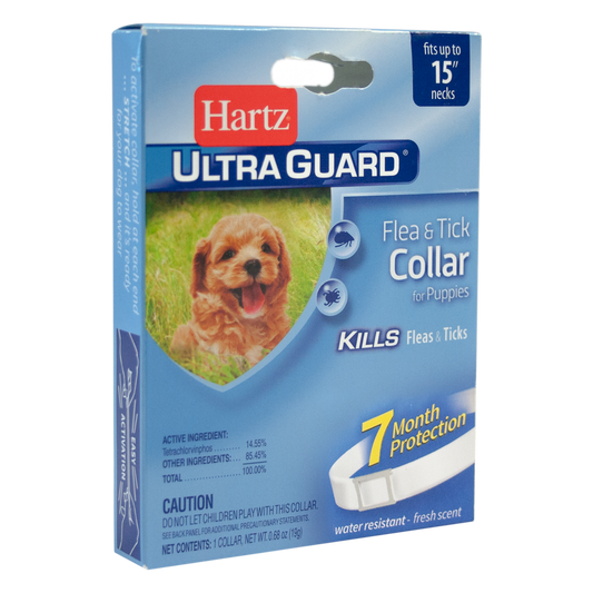 Collar Anti- pulgas 2 en 1 para cachorro - Hartz Ultra Guard