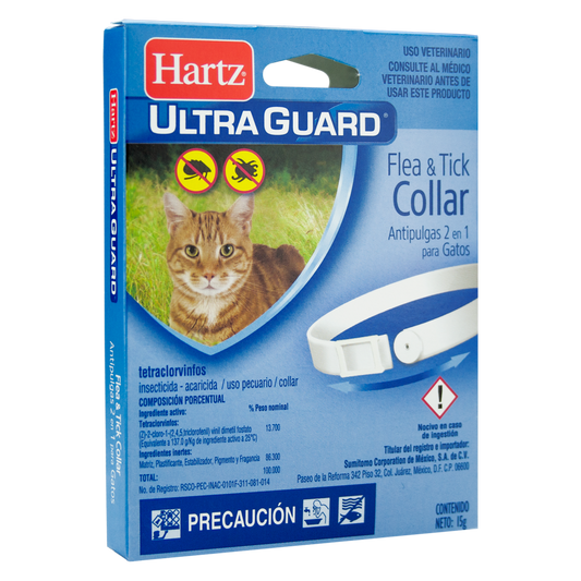 Collar anti-pulgas 2 en 1 para gatos / Hartz UltraGuard Plus