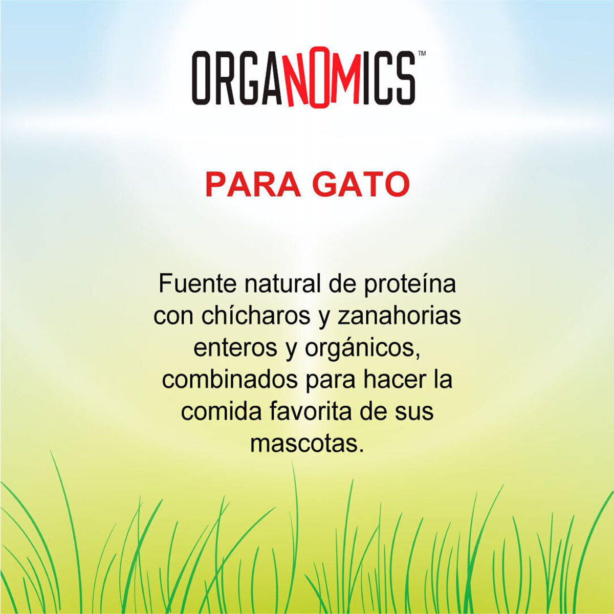 OrgaNOMics / Alimento Húmedo / Ingredientes Orgánicos Gato / Cordero y Res / 156 g