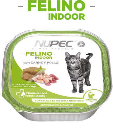 Alimento húmedo para gato adulto / Nupec / 100 gr