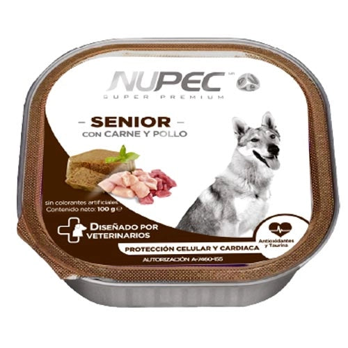 Nupec / Alimento húmedo / Senior 100 gr