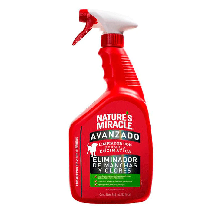 Eliminador de manchas y olores / Nature´s Miracle / 946 ml