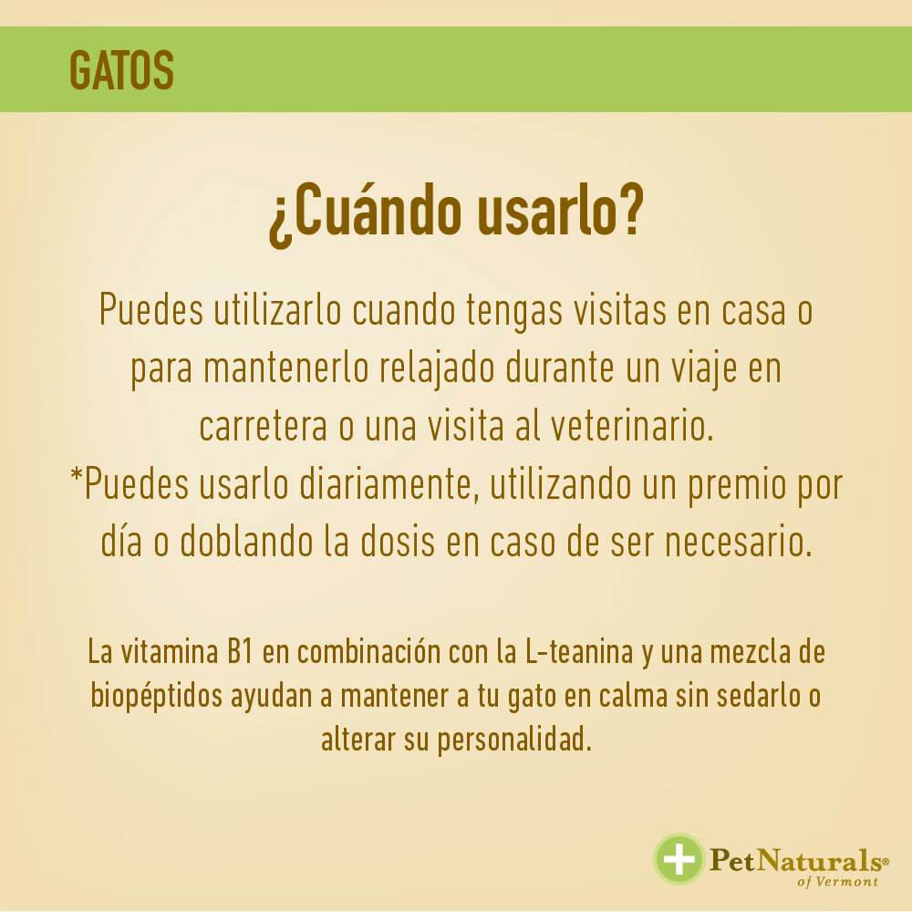 Relajante para gatos / Pet Naturals