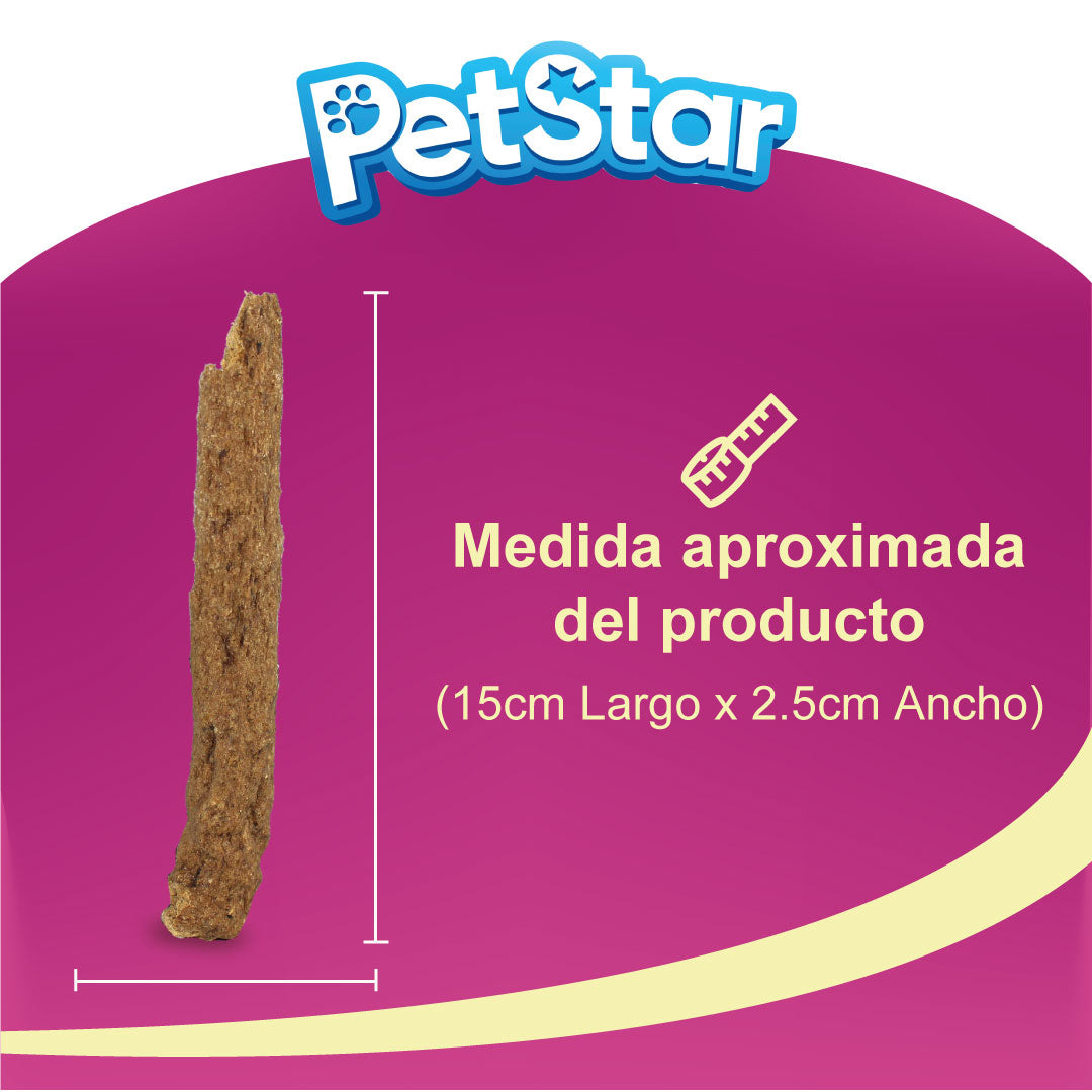 Premios para perro tiras de cerdo / Porky Stick de Petstar / 80 gr