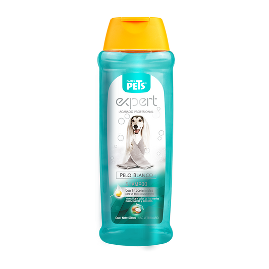 Shampo para perro / Pelo blanco / 500 ml