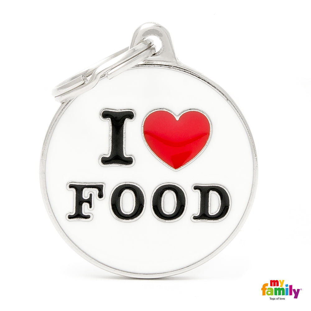 Placa / My Family / I love food / Grande